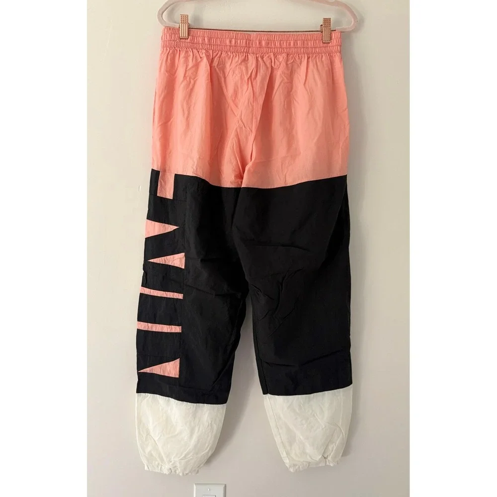 Nike Starting 5 Dri-FIT Basketball Pants Pink/Black Colorblock Mens Size Large